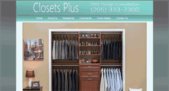 Desktop Screenshot of closetsplus.com